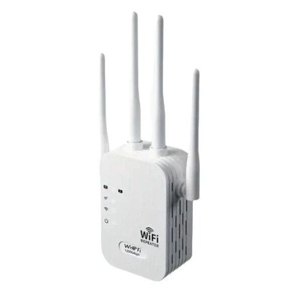 1200Mbps WiFi Range Extender Repeater Wireless Amplifier Router Signal Booster - Picture 1 of 9
